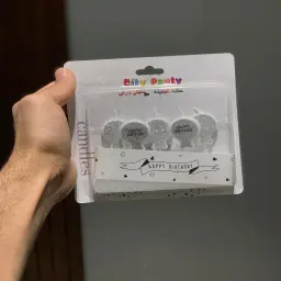 شموع هابي بيراثداي لمعه